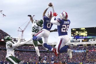 Keon Coleman – catching a pass from Josh Allen – and the Buffalo Bills are one of the best teams in the NFL... and it still might not be enough to win the Vince Lombardi Trophy.