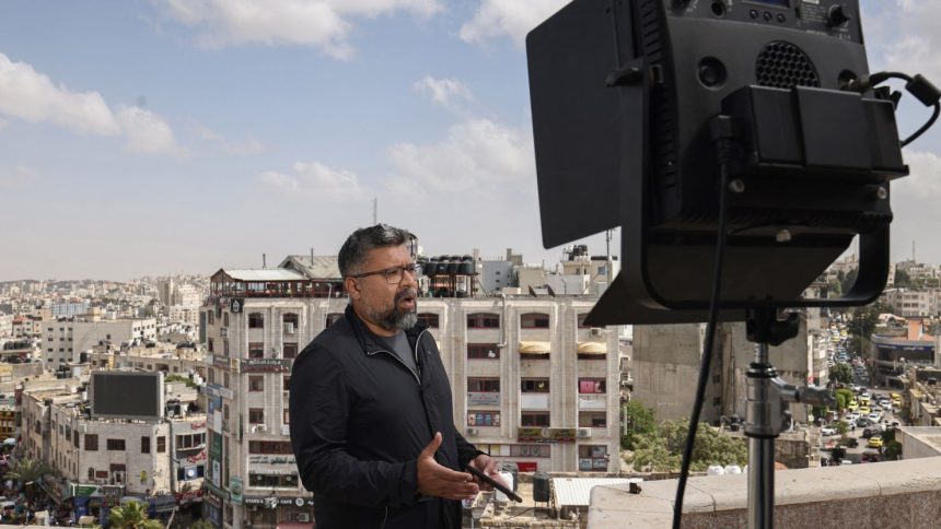 An Al Jazeera correspondent reports live from Ramallah in the occupied West Bank on May 5, 2024.