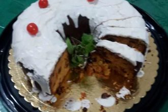 The cake involved in the incident that killed three members of the same family in Brazil on Christmas Eve