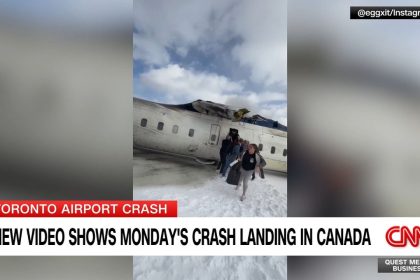 Jason Carroll has the latest after a shocking plane crash at Toronto Pearson International Airport.