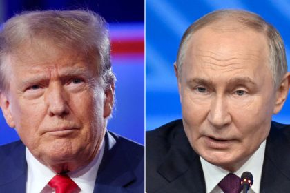 US President-elect Donald Trump and Russian President Vladimir Putin