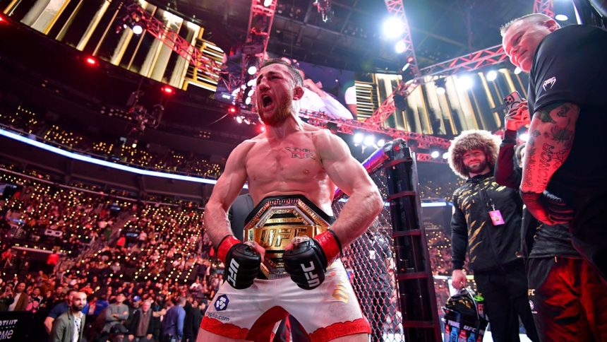 Merab Dvalishvili's journey took him from working in construction to becoming a UFC world champion.