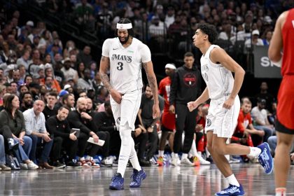 Anthony Davis impressed in his Dallas Mavericks debut, but it will now likely be some time before fans see him take to the court again.