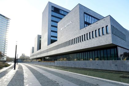 Europol's headquarters in The Hague, Netherlands.