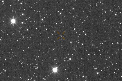 The University of Hawaii's asteroid impact alert system captured the motion of asteroid 2024 YR4 over the course of one hour on December 27.