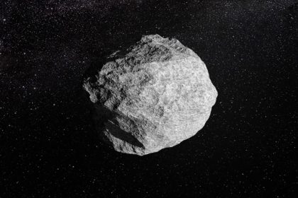 An artist's impression shows a generic asteroid. Detecting the threat of near-Earth objects such as asteroids that could cause harm to our planet is a primary focus of NASA and other space organizations.