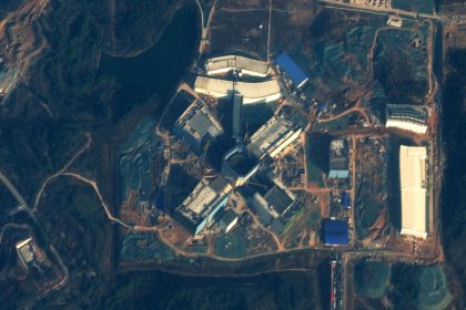 Satellite images show China is building a huge nuclear fusion facility near the southwestern city of Mianyang, analysts say.