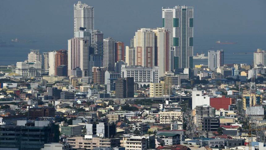 File photo showing Manila skyline. On February 20, 2025 a Chinese student was kidnapped from a British school in Manila.