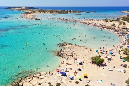 1. Elafonissi Beach, Crete, Greece. Pink sand and crystal-clear water are just two of the selling points of this stunning stretch of coastline.