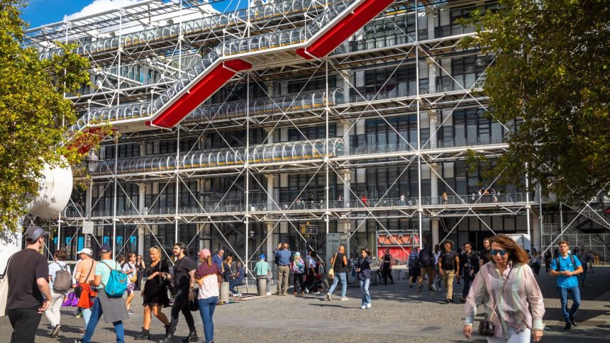 The Centre Pompidou is closing until 2030.