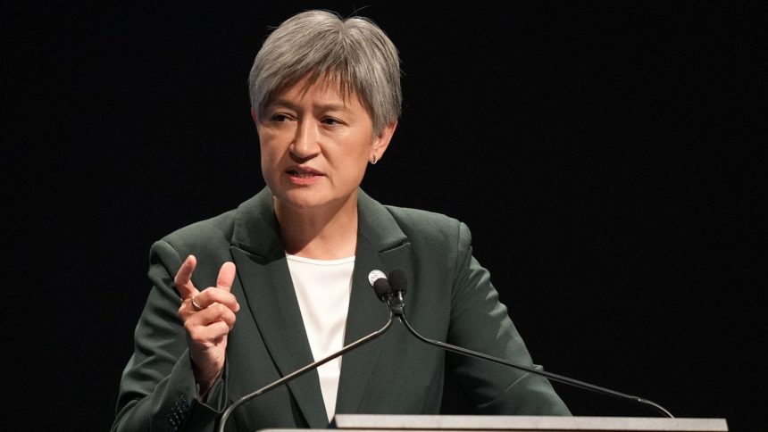 Australia Foreign Minister Penny Wong said the live fire involved Chinese task group in international waters