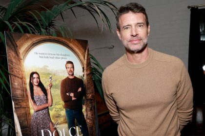 Scott Foley attends "La Dolce Villa" special screening on February 10, 2025 in New York City.