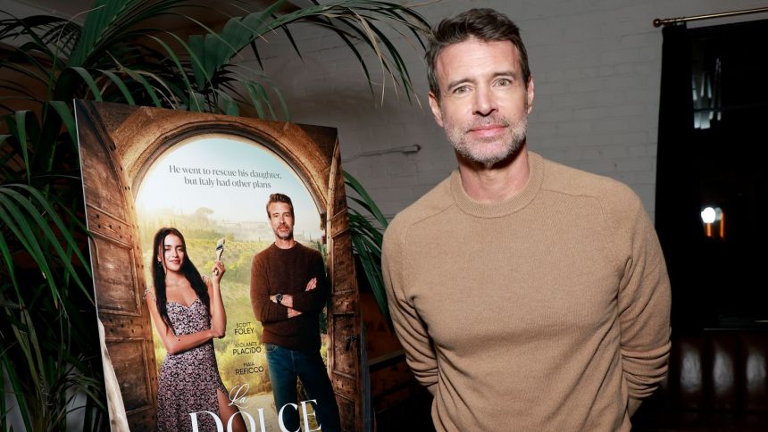 Scott Foley attends "La Dolce Villa" special screening on February 10, 2025 in New York City.