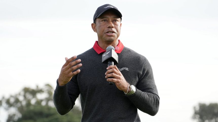 Tiger Woods was at the Genesis Invitational but did not play following the death of his mother.