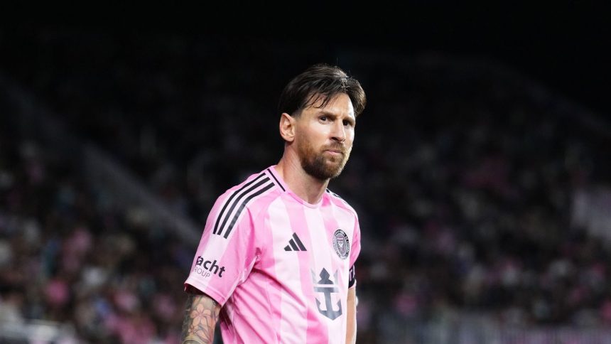 Messi had two assists in Inter Miami's 2-2 draw against New York FC.