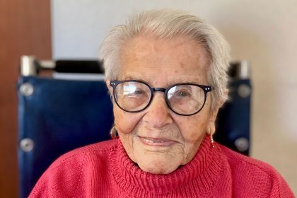 Rose Girone, two years ago, at age 111.