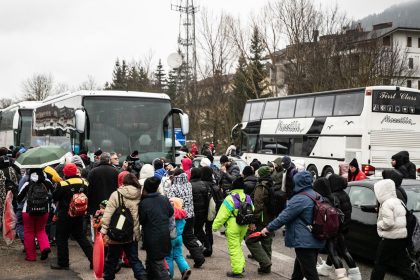 Roccaraso is one of two ski resorts which has seen crowds descend following posts by a TikTok influencer.