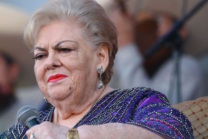 Paquita la del Barrio performs on the Las Clásicas Stage at the Besame Mucho Festival at Dodger Stadium on December 2, 2023 in Los Angeles, California.