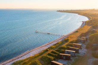 Tiny Seaside tiny house resort in South Jutland, Denmark.