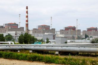 The Zaporizhzhia Nuclear Power Plant in Enerhodar, Ukraine, once supplied roughly 20% of Ukraine’s energy but is now occupied by Russian forces and shut down.