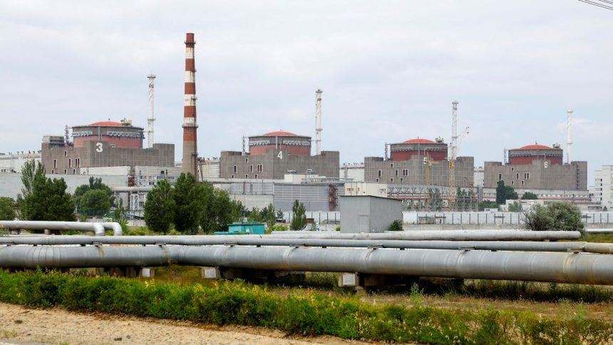 The Zaporizhzhia Nuclear Power Plant in Enerhodar, Ukraine, once supplied roughly 20% of Ukraine’s energy but is now occupied by Russian forces and shut down.