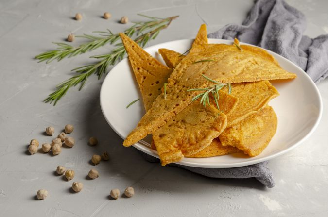 Socca, France and Italy: Made with chickpea flour, socca, also known as farinata, is a a street food favorite in cities like Nice.