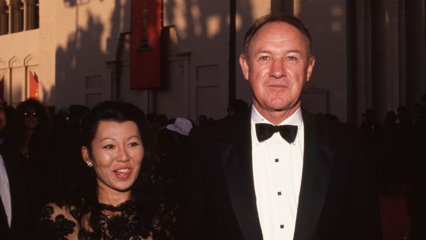 Gene Hackman and Betsy Arakawa in 1989.