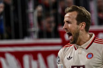 Harry Kane scored twice as Bayern Munich beat Bayer Leverkusen in the Champions League on Wednesday.