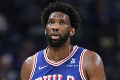 The Philadelphia 76ers announced Friday that 2023 NBA MVP Joel Embiid will miss the remainder of the season with a knee injury.