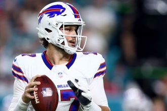 Josh Allen won the NFL MVP award this past season after leading the Buffalo Bills to the AFC Championship game.