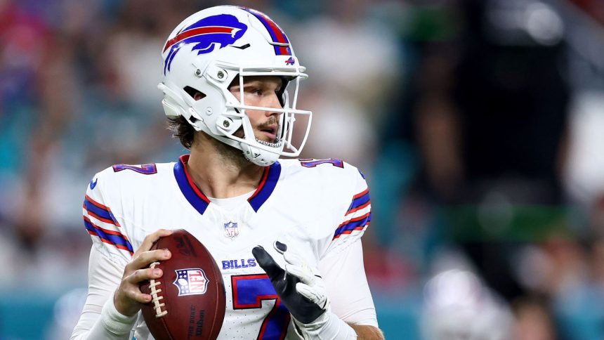 Josh Allen won the NFL MVP award this past season after leading the Buffalo Bills to the AFC Championship game.