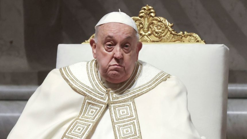 Pope Francis at St. Peter's Basilica on February 1.