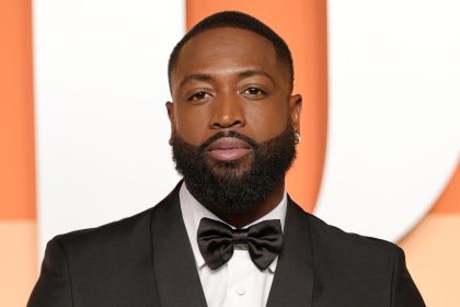 Dwyane Wade at the 2025 Vanity Fair Oscar Party on March 2 in Beverly Hills, California.