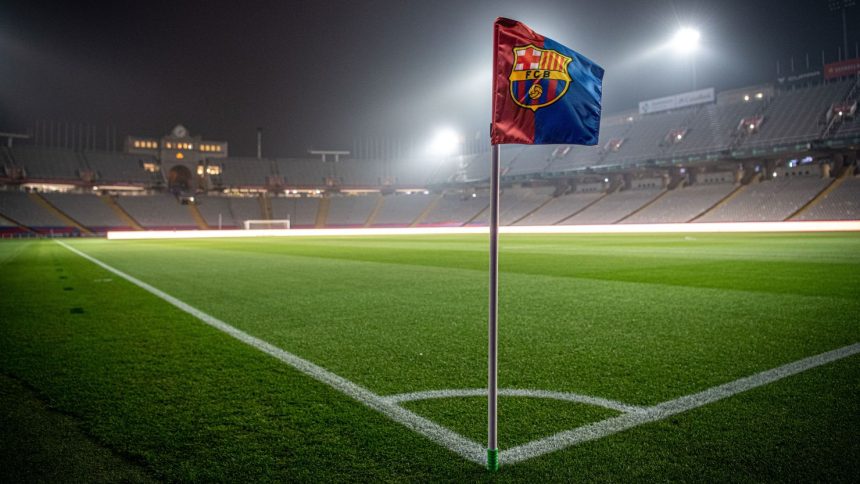 Estadi Olimpic Lluis Companys in Barcelona, Spain, was left empty on Saturday after FC Barcelona's match against CA Osasuna was postponed following the death of Barça's team doctor.