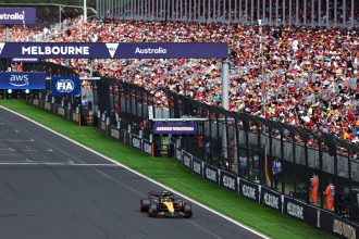 Lando Norris qualified in pole position for the Australian Grand Prix.