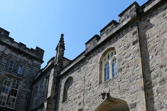 The University of Aberdeen bought the remains in 1852.