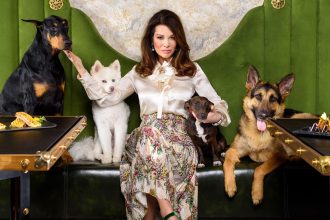 Lisa Vanderpump, pictured at Vanderpump Cocktail Garden in Las Vegas, is partnering with Caesars Entertainment on The Vanderpump Hotel.