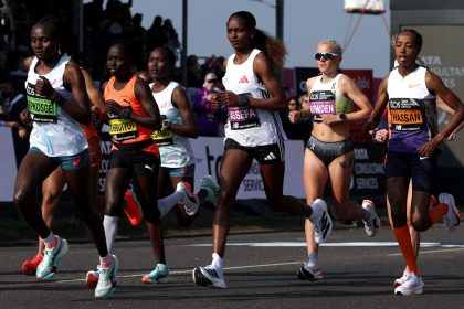 Tigst Assefa won the women's race at the London Marathon.