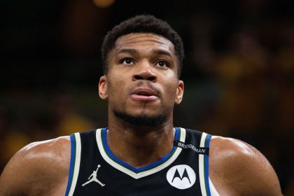 Antetokounmpo had 30 points, 20 rebounds and 13 assists in Game 5 against the Pacers.