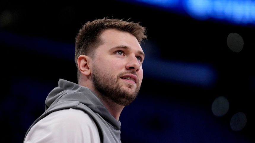 Luka Dončić was traded to the Los Angeles Lakers in February.