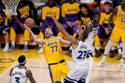 Luka Dončić led the Los Angeles Lakers to victory in Game 2.