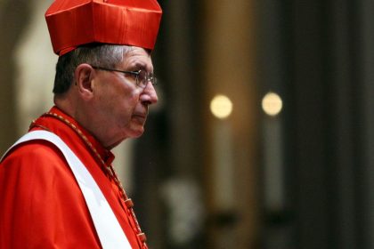 Cardinal Roger Mahony, seen in 2017, was relieved of all official duties in the Los Angeles archdiocese in 2013.