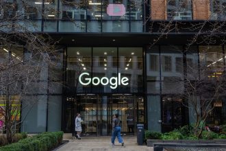 Google's UK HQ in London.