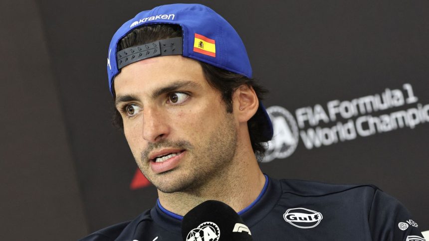 Carlos Sainz was fined for turning up late for the national anthem at last week's Japanese Grand Prix.