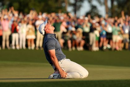 Rory McIlroy won his first major since 2014, knocking off Justin Rose in a playoff at the 2025 Masters.