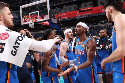 The Oklahoma City Thunder recorded the biggest halftime comeback in NBA playoff history.