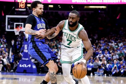 Jaylen Brown finished with 19 points, six rebounds and one assist in 34 minutes.