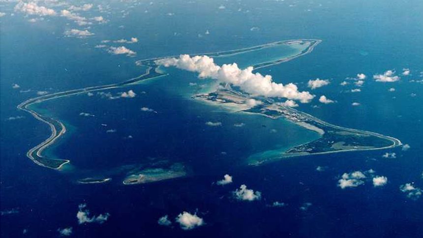 This islands house the Diego Garcia military base, which Britain leases to the US.