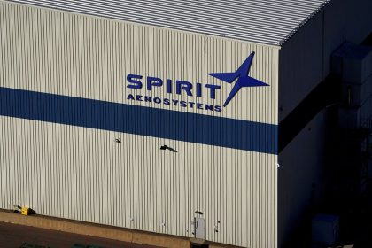 Spirit AeroSystems headquarters in Wichita, Kansas, pictured on December 10, 2024.