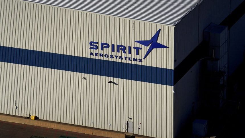 Spirit AeroSystems headquarters in Wichita, Kansas, pictured on December 10, 2024.